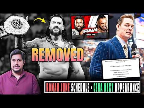 Roman Reigns "OUT" From Upcoming Events😱 John Cena RETURNS Again🔥 Femi Open Challenge RAW Highlights