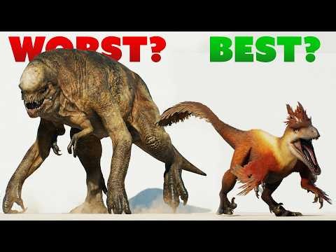🔲 ALL 105 SPECIES RANKED | Jurassic World Evolution 3 Best Dinosaur VS Worst Dinosaur