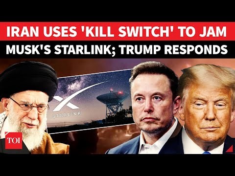 Trump 'RUNS TO HELP' Iranians As Khamenei Deploys Military Jammers To ‘KILL’ Elon Musk’s Starlink