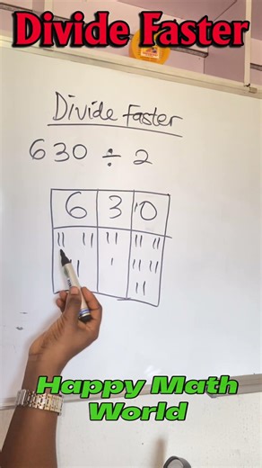 Division in Seconds!Master Division the fast and easy way! #learnmath #mathmadeeasy #mathstricks
