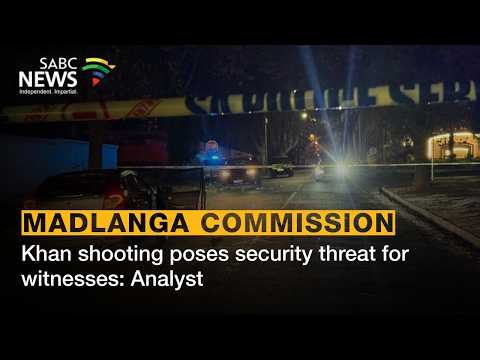 Madlanga Commission | Khan shooting poses security threat for witnesses: Analyst