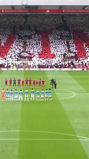 Anfield remembers Kevin Keegan ❤️ A special tribute to the Liverpool legend ahead of kick off