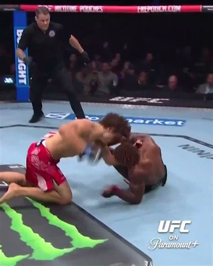 Who saw THAT coming?! #ufc332