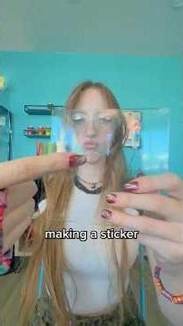 I Made a GLASS Sticker?! 🤯