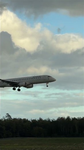 Air Dolomiti landing at Luxembourg #planespotting