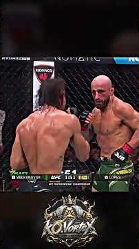 Alexander Volkanovski vs. Diego Lopes #ufc #mma #usashorts