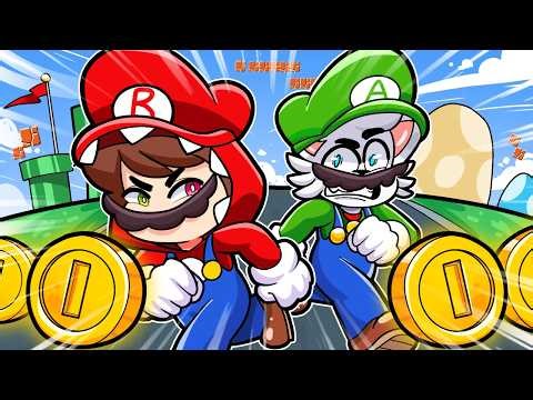 UN DIA COMO MARIO BROS EN MINECRAFT