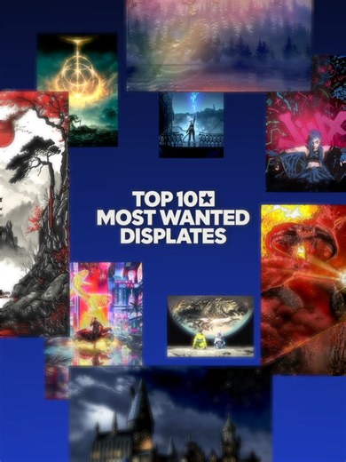 You asked. You waited. You collected. The Top 10 Most Wanted Displates of 2025 🫶