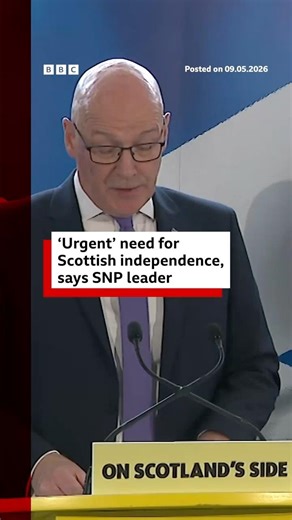 ‘Urgent’ need for Scottish independence, says SNP leader. #Elections #BBCNews