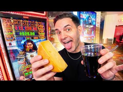 I cut the cheese in the casino