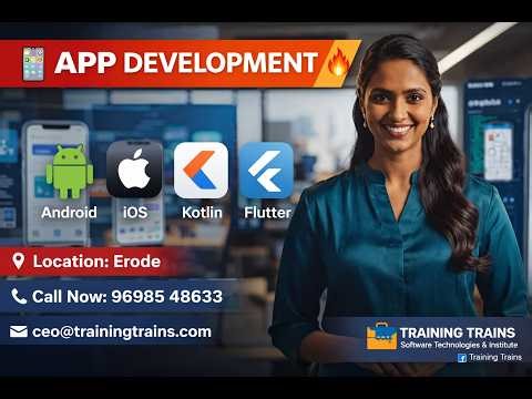 🚀 App Development Course | Training Trains Internship Program 📱🔥#reviews