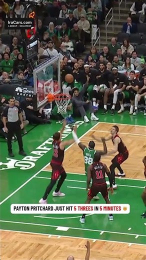HIGHLIGHTS: Payton Pritchard just hit 5 THREES in 5 MINUTES