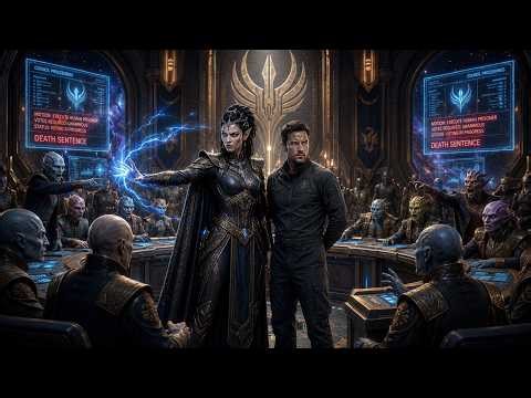 The Council Demanded the Human's Death — The Alien Woman Said, "Touch Him and Die"