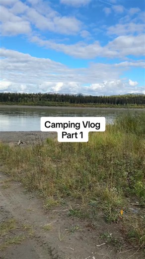 Camping Vlog Part 1!! The boat is loaded down & we’re heading off! We only go about 20 miles downriver but we ran into so many hunters! #alaska #alaskalife #campingtrip #tentcamping #CapCut