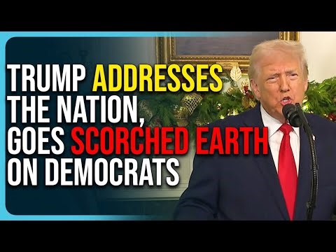 Trump Addresses The Nation, Goes Scorched Earth On Democrats