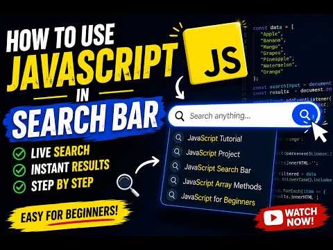 how to use Javascript in search bar | Pro Tips | Explanation Video