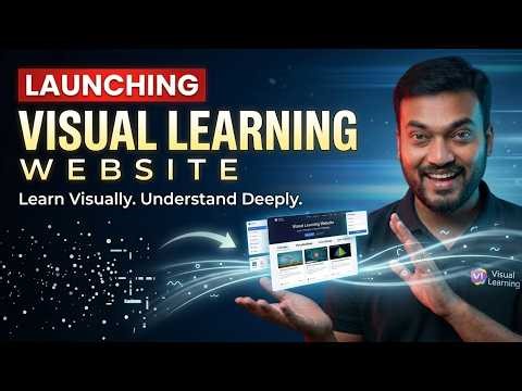 Launching Visual Learning Website 🚀 | Best Platform for Animated Learning (Classes 9–12)