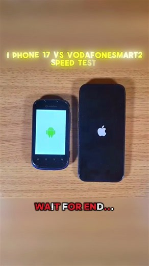🔥 iPhone 17 vs Vodafone Smart 2 ⚡ Speed Test #viral #shorts #trending