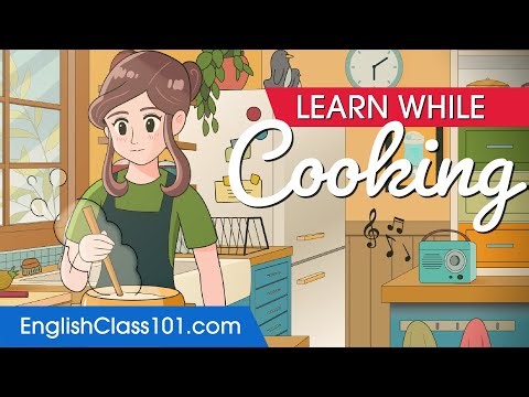 Learn English While Cooking 2 Hours - ALL Basic Phrases You Need