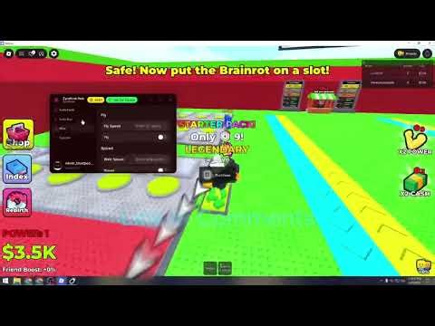 Keyless Get Stronger For Brainrots Script 🔥 Auto Divine, Auto Rebirth