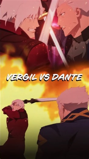 Dante vs Vergil Final Fight | Devil May Cry Season 2 #Shorts