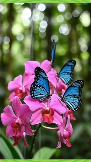 Butterflies Flying (Beauty of Nature)