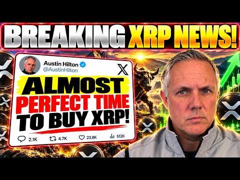 ALMOST THE PERFECT TIME TO BUY XRP!