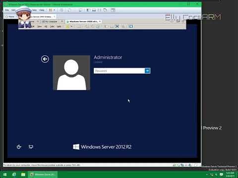 Windows Server 2008 to 2025 inside Server 2003 inside Server 2016 Build 10031