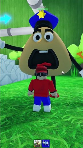 ROBLOX PO POLICE PRISON RUN ESCAPE! (Obby) JUMPSCARE