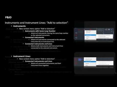 New Features 2027: P&ID Improvements | AutoCAD Plant 3D