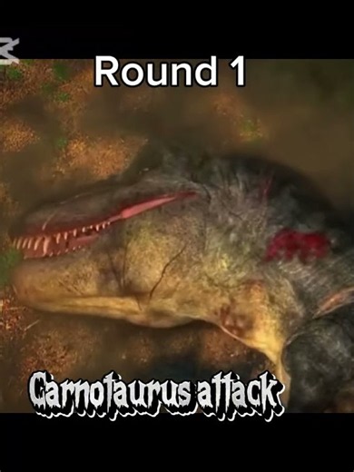 Finally posted guys#jurassicworld#edit#Carnotaurus attack