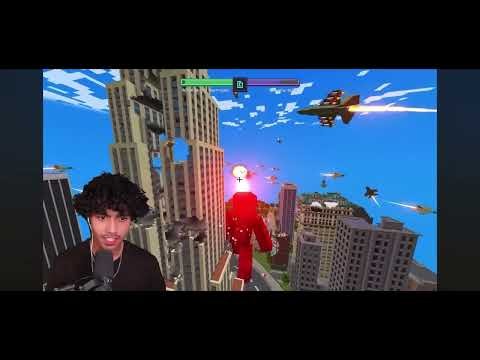 1000 Players Vs Titan Warden CashZilla Scene With Godzilla Music