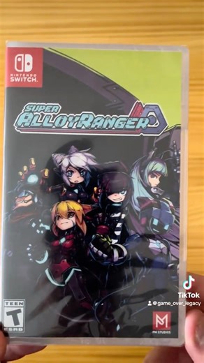 UNBOXING SUPER ALLOY RANGER NINTENDO SWITCH #nintendoswitch #nintendo #unboxing #gaming #games