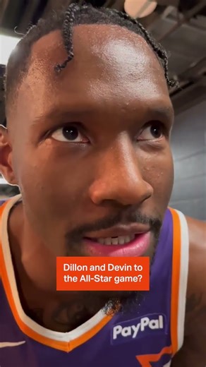YOU HEARD WHAT NIGEL SAID! VOTE DEVIN & DILLON FOR ALL-STAR! 🤩 suns.com/allstar2026 #shorts