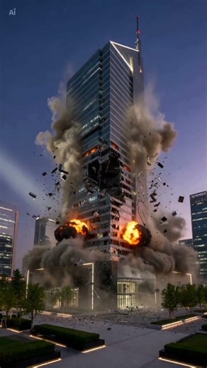 👉 This Building Collapse Feels Wrong… Watch Again 😳