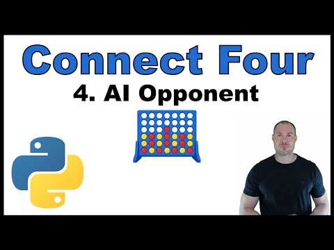 Python Beginner Project - Creating a Connect Four Game p.4: AI Opponent