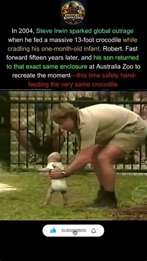 15 Years Later, Steve Irwin’s Son Repeated the Moment