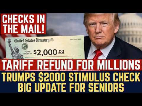 NOW! Trumps $2000 Stimulus Check | Big Update for Seniors & Families