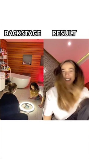 Backstage VS result 🫢 KETCHUP ❗️(fake) #elsarca #tiktok