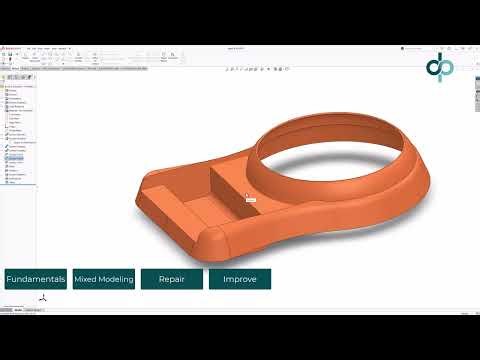 Solidworks Surface Modeling Training Course Overview