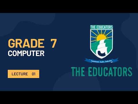 Computer Lec 1 | Grade 7