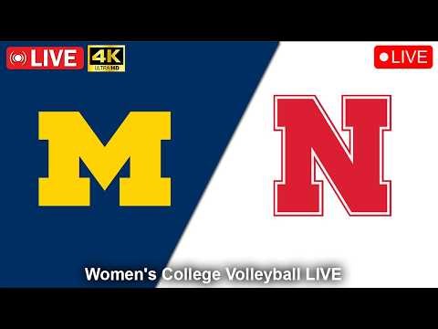 Nebraska vs Michigan LIVE | NCAA Women's College Volleyball 2026