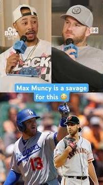 ⬆️Full episode. Max Muncy told Madison Bumgarner to "go get the ball out of the ocean" after a HR 😳