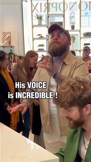 @TeddySwims surprised everyone at the supermarket 😱