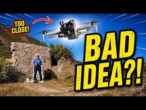 DON’T TRY THIS! Obstacle Avoidance TESTED on Mini 3, 4 & 5 Pro 😳