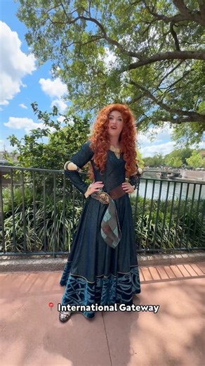 MERIDA Spotted in EPCOT! 🏹