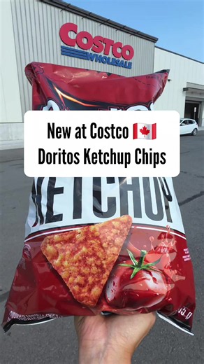 Ketchup Chip lovers wya? New Doritos Ketchup just dropped at Costco 🇨🇦! Spotted at Costco Richmond Hill, Newmarket, NW Toronto - have you seen them anywhere else? These are SO GOOD! 🍅 #CostcoFinds #CostcoCanada #Costcoexclusive