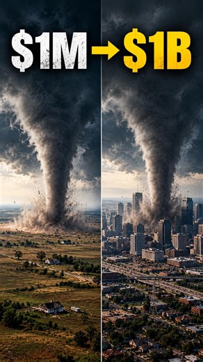 Why size doesn't equal destruction #tornado #extremeweather #facts