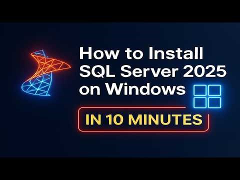 How to Install SQL Server 2025 on Windows 11 (Step-by-Step Complete Guide) | Install SSMS 22 | SQL