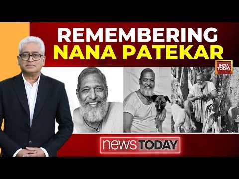 Remembering Nana Patekar: From Struggle To Stardom | The Star Who Cared For Farmers | News Today